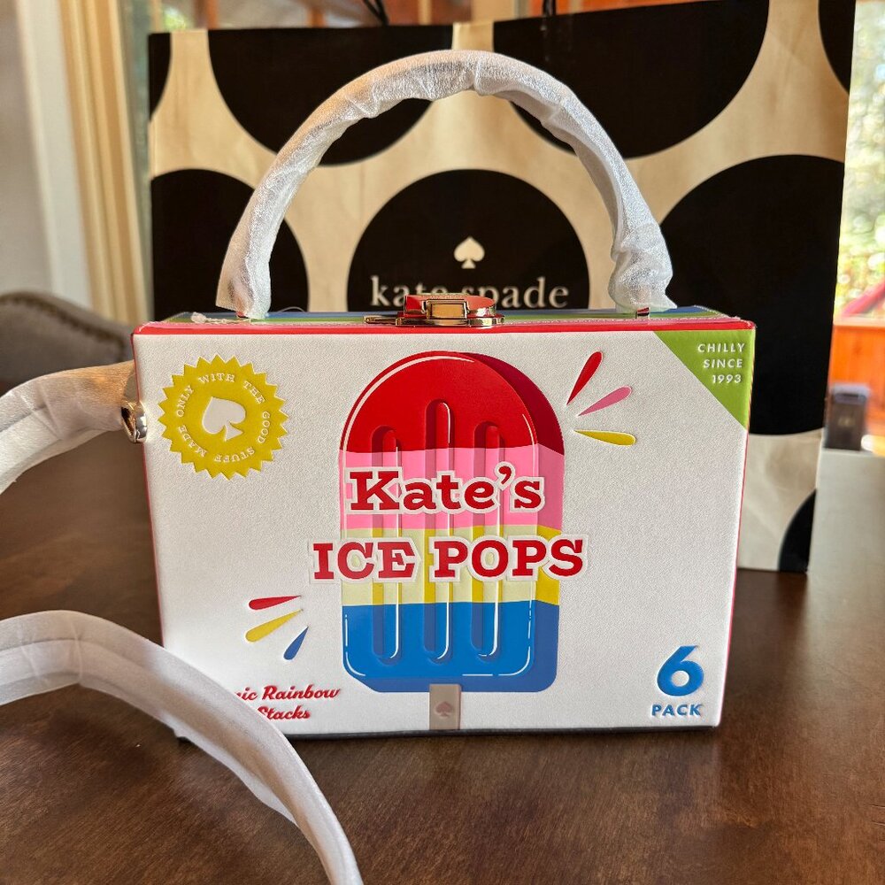 Kate Spade Snack Bar Popsicle Crossbody Bag NWT KL040 Limited Edition Purse